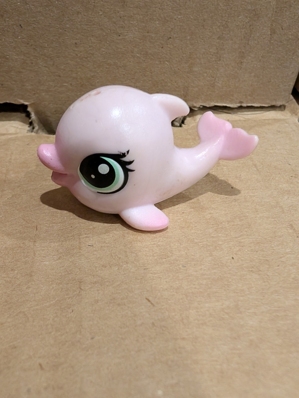 Cute Pink Dolphin Small Pet Toy